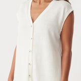 Ada Vest - Cream