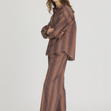 LMND Bahia Pants - Macchiato Stripe