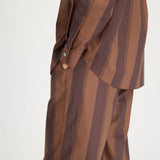 LMND Bahia Pants - Macchiato Stripe