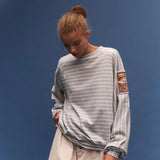 Kinga Csilla Smoke Stripe Med Jumper
