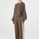 Arcaa Nella Zip Sweater - Pavement & Butter