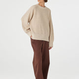 Arcaa Solene Sweater - Cream & Sand