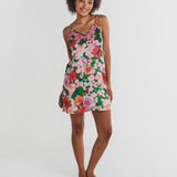 Rose Garden Satin Cami Nightie