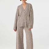 Arcaa Emmet Cardigan - Chocolate & Cream