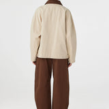 Arcaa Rory Jacket - Beige & Espresso