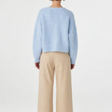 Arcaa Liora Fluffy Cardigan - Sky