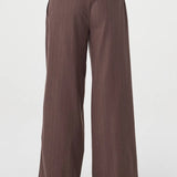 Arcaa Manon Pant - Espresso Pinstripe