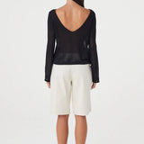 Arcaa Nia L/S Top - Black