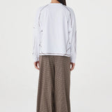 Arcaa Kesh LS Tee - Espresso & Cream