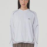Arcaa Kesh LS Tee - Espresso & Cream