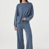 Arcaa Pippa Long Sleeve Tee - Storm & Cream