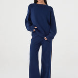 Arcaa Milan Pant - Navy & Tumeric