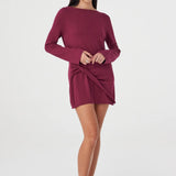 Arcaa Kira Mini Dress - Merlot