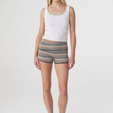 Arcaa Kaya Tank - Cream & Dusk Blue