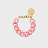 Vanessa Baroni Flat Chain Bracelet - Strawberry Icecream
