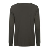 Spell Pajarito Long Sleeve Top - Charcoal