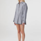 Arcaa Sia Shirt - Muted Blue Check