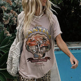 Spell Coco Cantina Biker Tee - Taupe