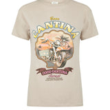Spell Coco Cantina Biker Tee - Taupe