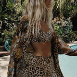 Spell Samantha Bralette - Vintage Leopard