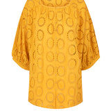 Spell Yaya Lace Blouse - Golden Sun
