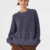 Arcaa Solene Sweater - Chocolate & Royal Multi