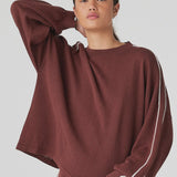 Arcaa Pippa Long Sleeve Tee - Raisin & Cream
