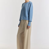 Viktoria & Woods Hart Merino Cardigan - Portrait Blue