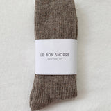 LeBon Winter Sparkle Socks - Nutmeg