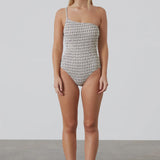 Pecan Asymmetric One Piece
