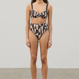 Mosaic Waisted Full Brief