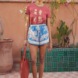 Alemais Laurence Chenille Fitted Tee