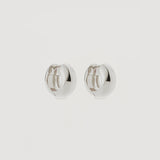Stirling Silver Bold Huggie Hoops