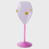 Flower Power Champagne Glass 2P