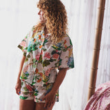 Bouquet Beauty Organic Cotton Short Sleeve & Shorts PJ Set
