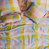 Corfu Tartan Woven Cushion