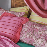 Iced Vovo Stripe Frill Upholstery Cushion