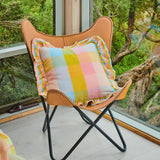 Korfu Tartan Frill Upholstery Cushion