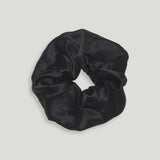 Kitty Paloma Silk Scrunchie - Noir