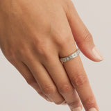 Sterling Silver Live in Grace Ring