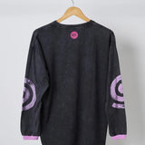 Here, There & Everywhere Strong & Fierce L/S Tee - Black