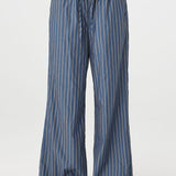 Arcaa Rae Pant - Muted Blue Stripe
