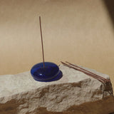 Glass Vessel Holder - Cobalt
